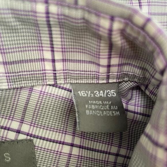 Men's Perry Ellis Premium slim fit men's button down business casual dress shirt - Picture 6 of 7